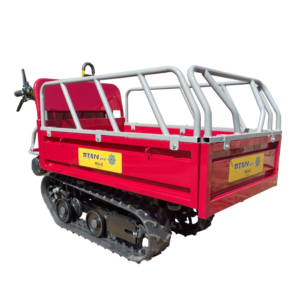 Order a Move 450kg loads silently with the Titan Pro Mule. Designed with a narrow 75cm width to fit through standard garden gates, this electric mini dumper features an expandable bed perfect for logs, stone, and soil. Zero emissions, huge power.