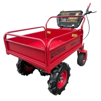 View Titan Pro Electric Dumper Barrow