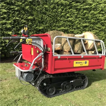 View Titan Pro Electric Tracked Barrow Transporter