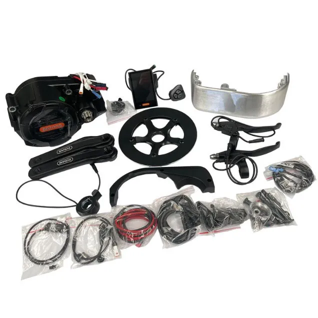 Order a A genuine replacement electric motor kit for the Bafang electric bike including cables sensors an LCD monitor and much more.