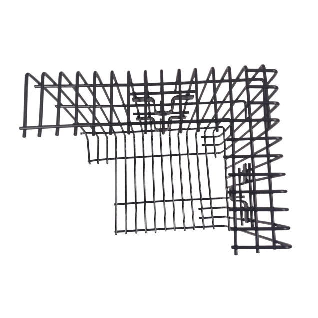 Order a A genuine replacement black exhaust grill for the Titan Pro 15HP Manual  Electric Start petrol chipper shredders. Acts as a vital safety barrier over the hot engine muffler. Also suitable for legacy 14HP models. Includes free UK delivery.