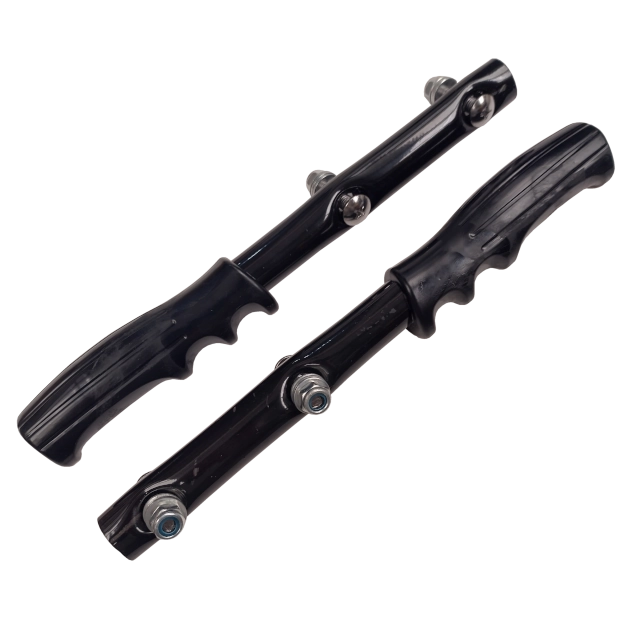 Order a A replacement handle kit for the Titan Pro range of garden chipper shredders. This item is suitable for use with the 7HP 13HP 14HP and 15HP chippers.