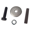 Order  A complete replacement hardware set designed to safely secure the centrifugal clutch to your engine8216s crankshaft. This kit comprises one 7mmx40mm clutch key one M8 35mm clutch pulley bolt and a pair of washers. Designed for the Titan Pro 15HP and TP1200 chippers.