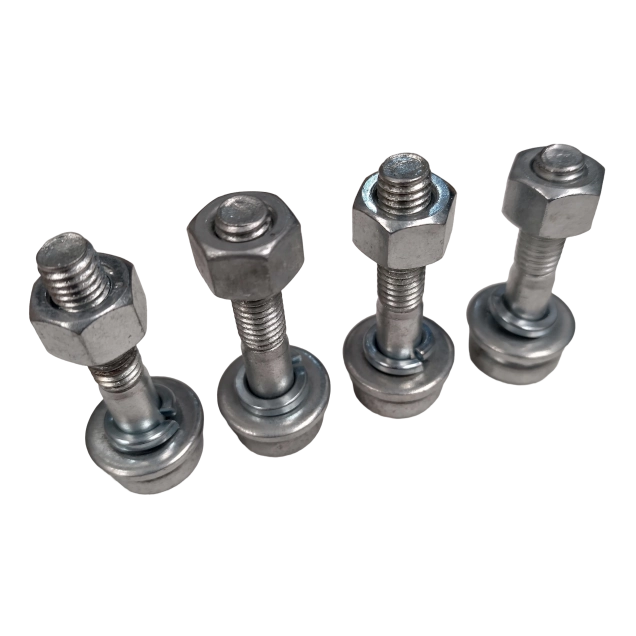 Order a A set of four replacement engine mounting bolts for the Titan Pro 15HP garden chipper/shredder.