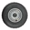 Reverse side of the replacement chipper wheel showing the steel rim and 20mm central axle hub.
