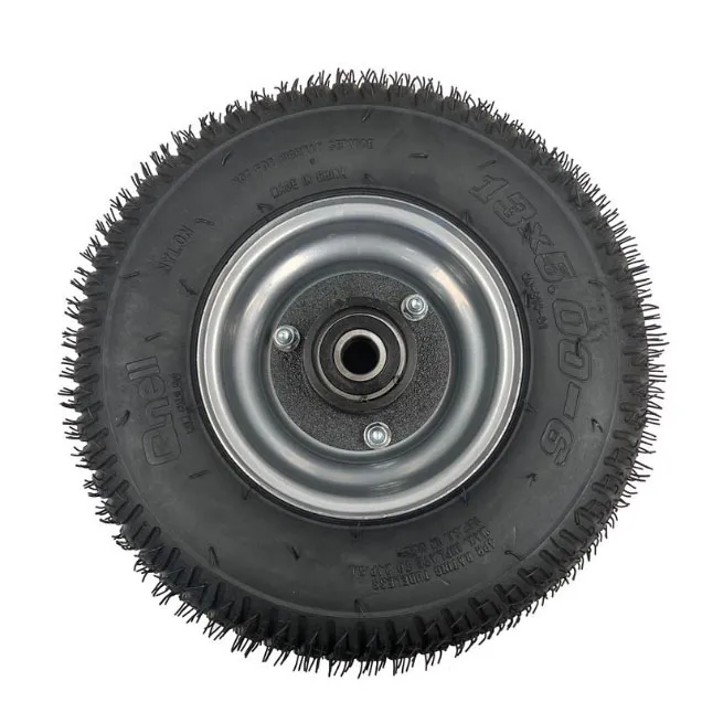 Order a Keep your machine mobile with this genuine replacement pneumatic wheel 13x5.00-6. Fits a wide range of Titan Pro petrol chippers including the 15HP TP1200 TPBeaver and TP800 models designed for a 20mm axle. Sold individually.