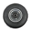 Reverse side of the replacement chipper wheel showing the steel rim and 20mm central axle hub.