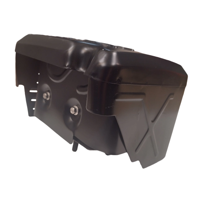 Order a A genuine replacement exhaust for our Titan Pro Beaver 15HP petrol wood chipper.