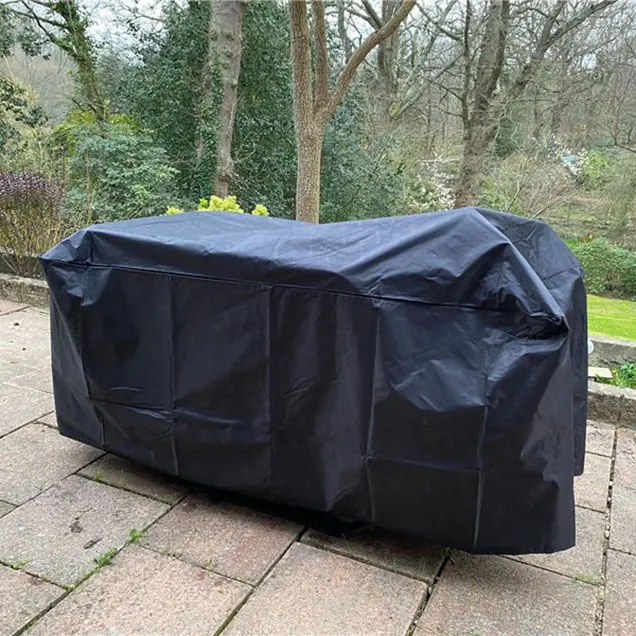 Order a A hard-wearing fully waterproof black fabric cover designed to effortlessly protect your machinery from the elements. COMPATIBILITY Perfect fit for the Mule Tracked Barrow as well as large outdoor tables. DIMENSIONS 1700mm L x 940mm W x 710mm H. OFFERS Includes Free UK Delivery