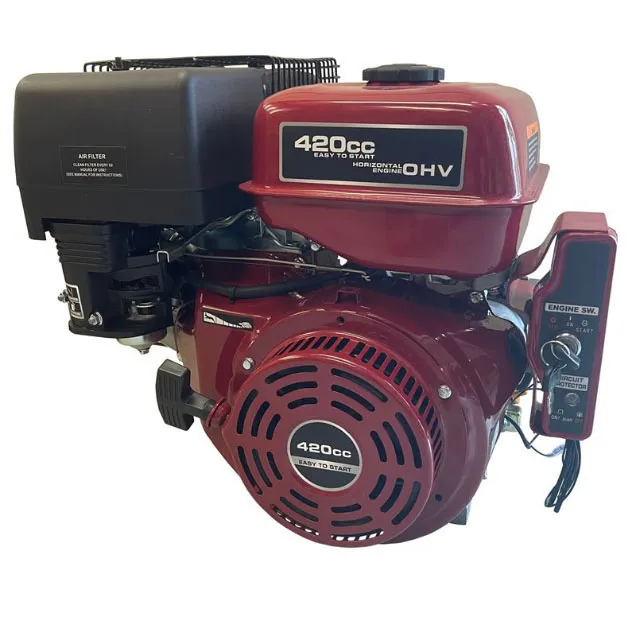 Order a This 15HP engine is suitable for chippers shredders and many other items of garden machinery. These engines have fantastic power and have been proven in the UK for many years at 1/3 of the price of a GX Honda These Ducar 15HP Petrol Engines are also fantastic for go-karts and many other machines for which a small petrol engine is required.