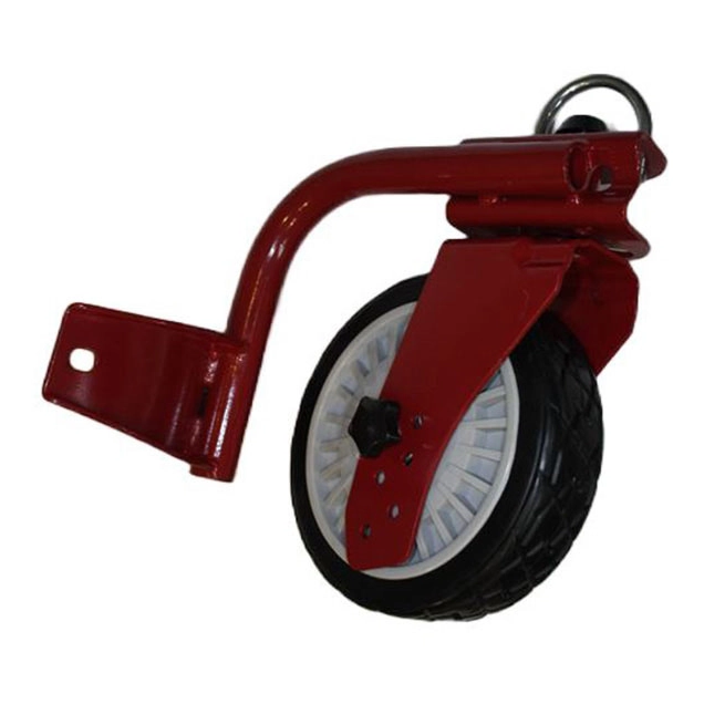 Order a A genuine replacement front left wheel and bracket for the Titan Pro 22 zero turn mower.