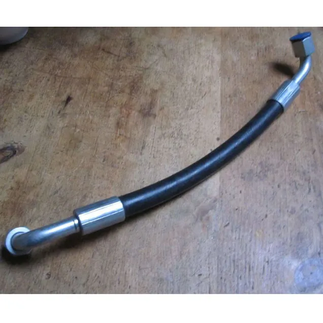 Order a Genuine replacement 90 degree high-pressure pump-to-machine hose for the Titan Pro 8 ton petrol log splitter.