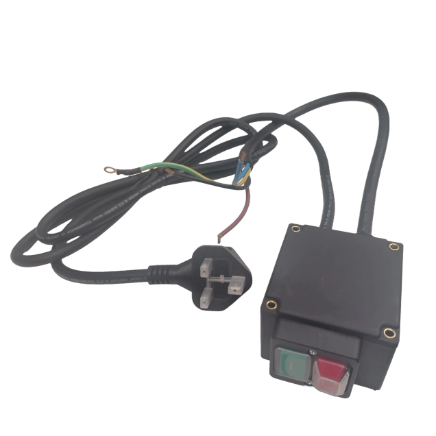 Order a A genuine replacement motor switch unit for the Titan Pro 11 ton electric log splitter.