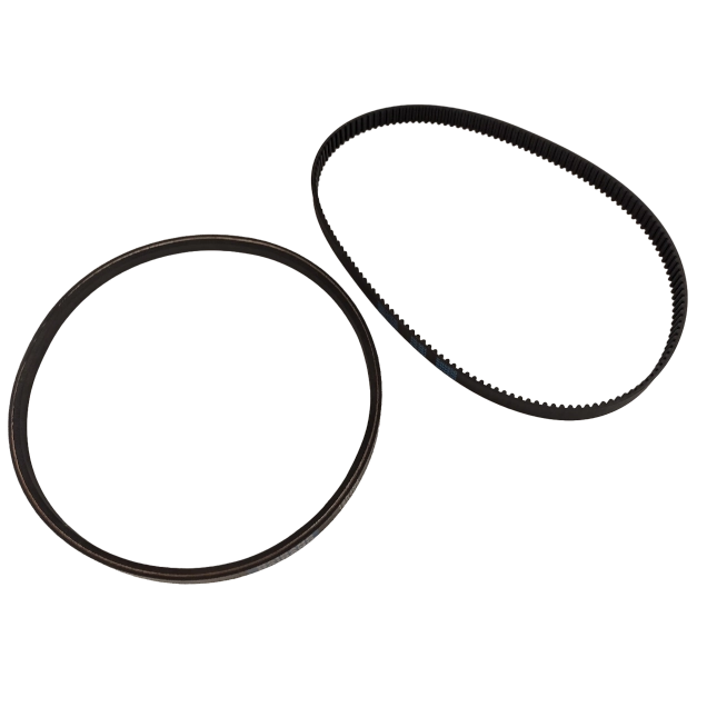 Order a A genuine set of replacement drive belts for our TPSW820 petrol sweeper.