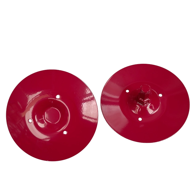 Order a A pair of genuine replacement discs for the TP500 petrol rotavator.