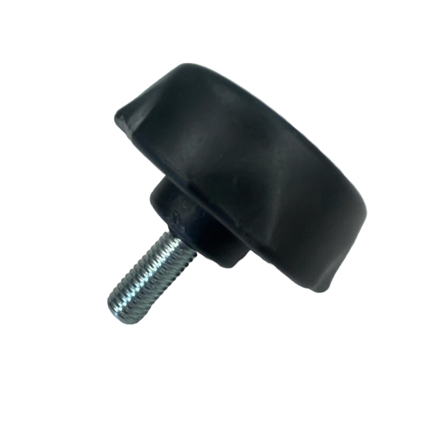 Order a A genuine replacement multiple lobe clamping knob with threaded bolt for the Mule tracked dumper.