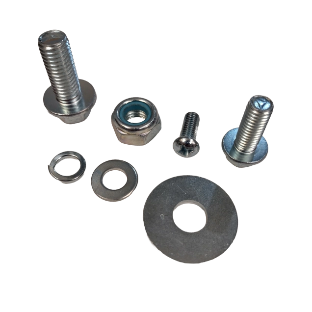 Order a A genuine replacement locking fixing kit for the Mule tracked dumper.