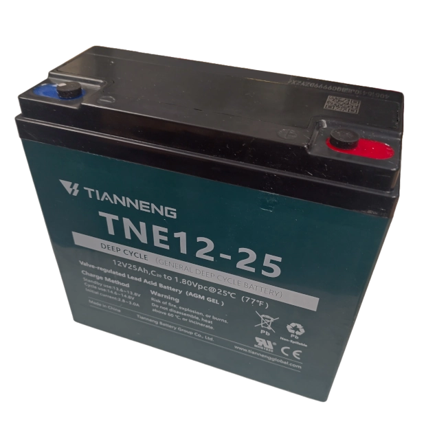 Order a A genuine replacement set of four batteries for the electric tracked barrow.