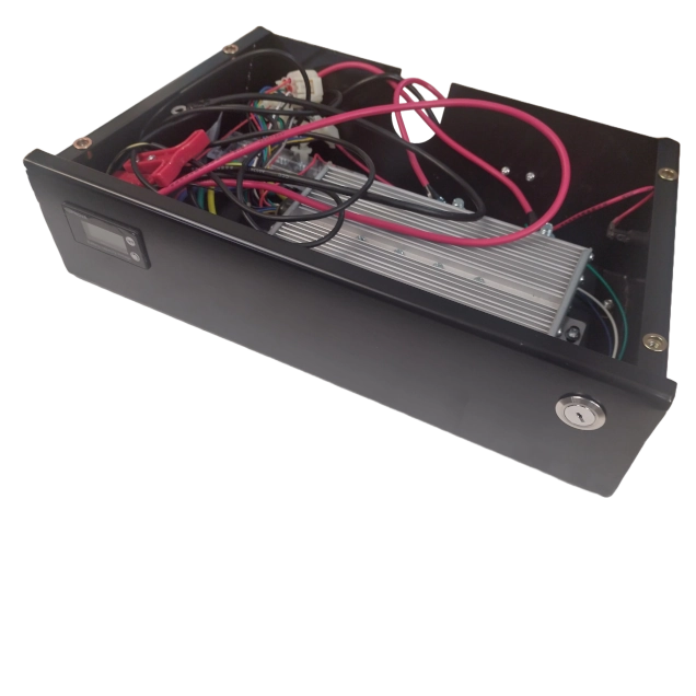 Order a A genuine replacement electric box for the electric tracked barrow.
