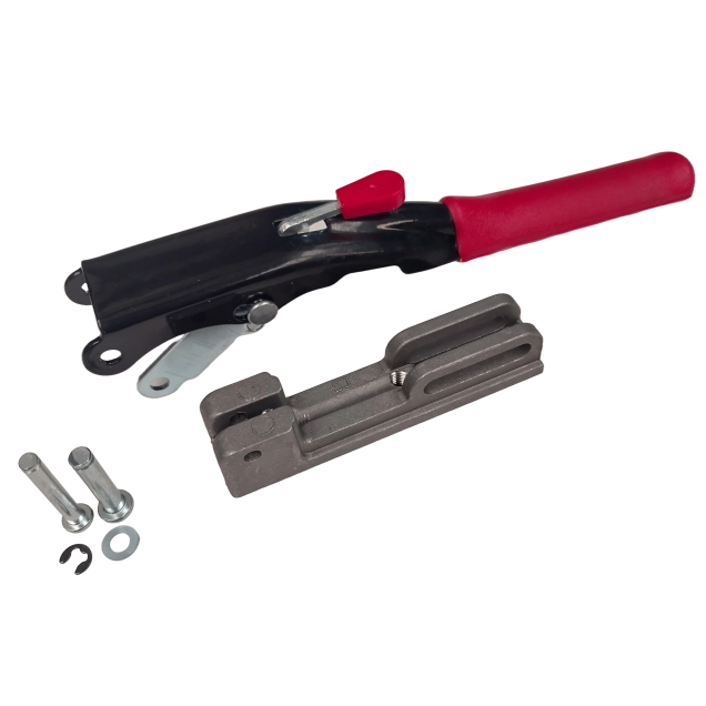 Order a A genuine replacement safety lever for the electric tracked barrow.