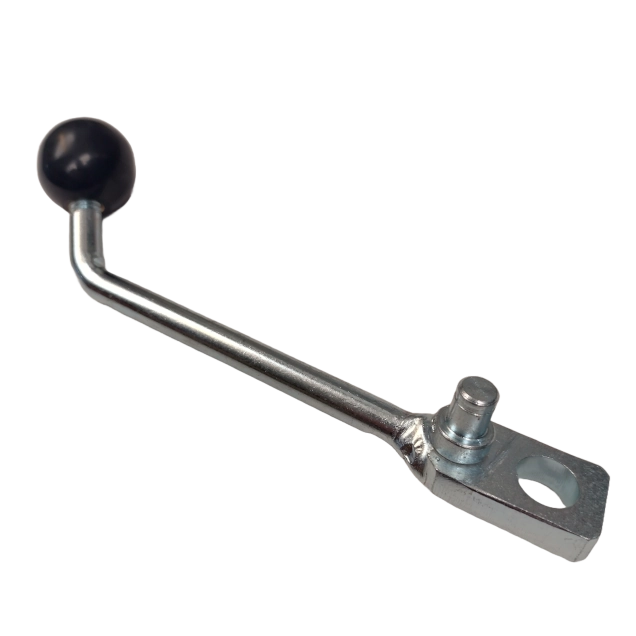 Order a A genuine replacement hopper tipping lever for the electric tracked barrow.