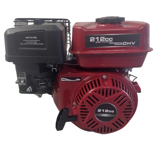 Order a This 7HP engine is suitable for chippers shredders tillers and many other items of garden machinery. These engines have fantastic power and have been proven in the UK for 15 years at 1/3 of the price of a GX Honda These petrol engines are also fantastic for go-karts and many other machines for which a small petrol engine is required.