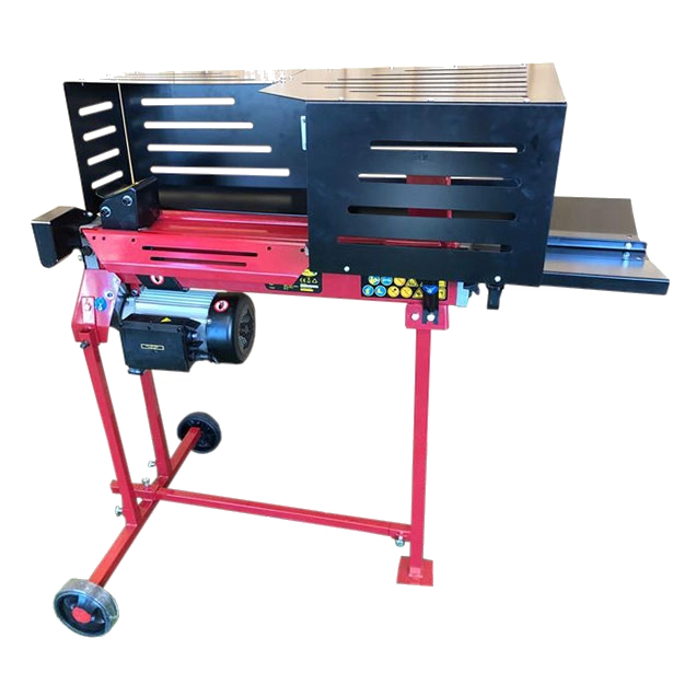 Order a The Titan Pro 7 Ton Electric Log Splitter is an electrically-powered hydraulic unit with a 3 horsepower 2300 watt power unit. This wood splitter will effectively chop and split wood with the greatest of ease and is designed for heavy-duty domestic use. This 7 Ton Titan Pro Hydraulic Log Splitter includes a unique movable stand which provides adequate working height for the user.