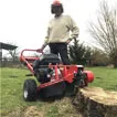 Front view of the Titan Pro 15HP petrol stump grinder.