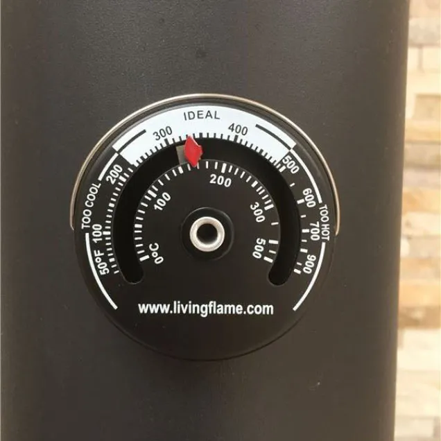 Order a Maximise the efficiency and safety of your wood-burning stove with this easy-to-read magnetic pipe thermometer. Actively monitor your burning zones to reduce fuel consumption and prevent dangerous overheating.